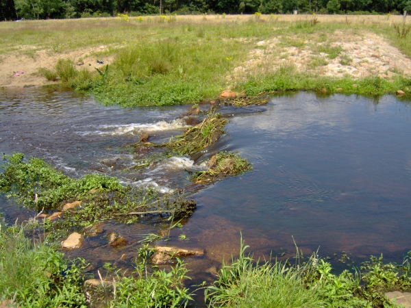 De andere oever van De Snelle Loop